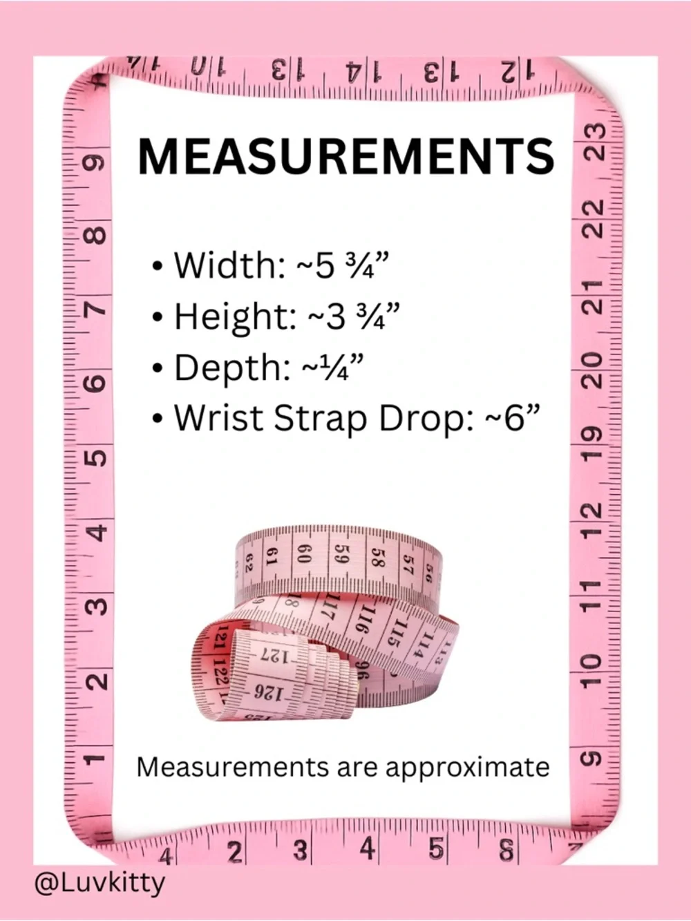 COACH Signature C Mini Wristlet Black Monogram Zip Wallet Pouch Canvas Clutch - Picture 13 of 16